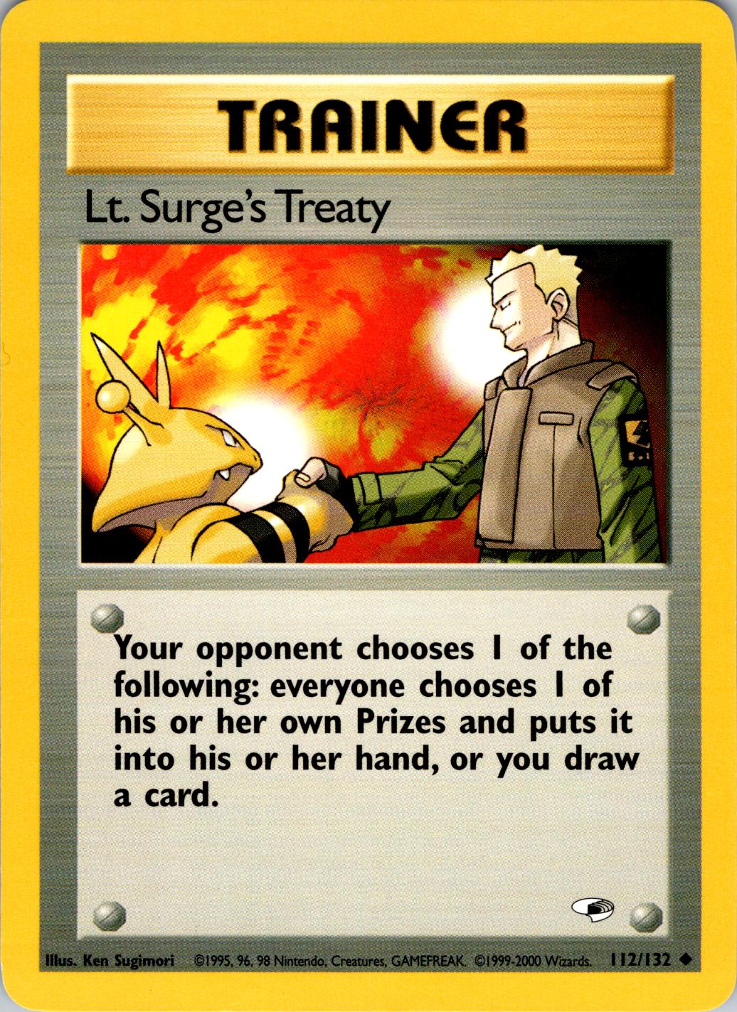 Lt. Surge's Treaty (112)/132 Uncommon Unlimited