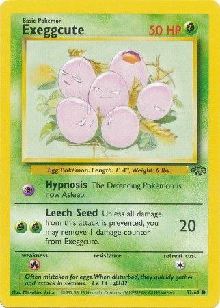 Exeggcute (52)/64 Common Unlimited