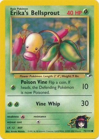 Erika's Bellsprout (75) (75)/132 Common Unlimited
