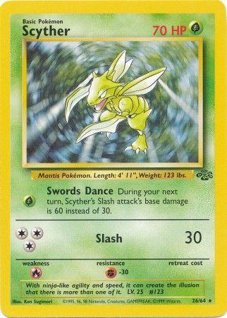 Scyther (26) (26)/64 Rare Unlimited