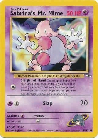 Sabrina's Mr. Mime (94)/132 Common Unlimited