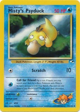 Misty's Psyduck (54)/132 Uncommon Unlimited