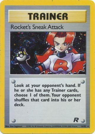 Rocket's Sneak Attack (16) (16)/82 Holo Rare Unlimited Holofoil