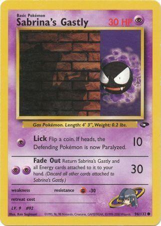 Sabrina's Gastly (96) (96)/132 Common Unlimited