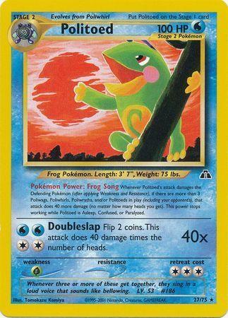 Politoed (27) (27)/75 Rare Unlimited