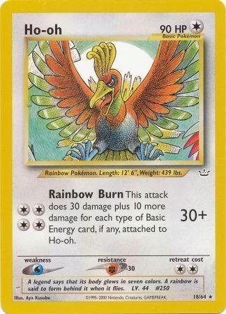 Ho-oh (18) (18)/64 Rare Unlimited