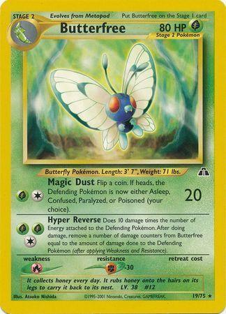 Butterfree (19)/75 Rare Unlimited