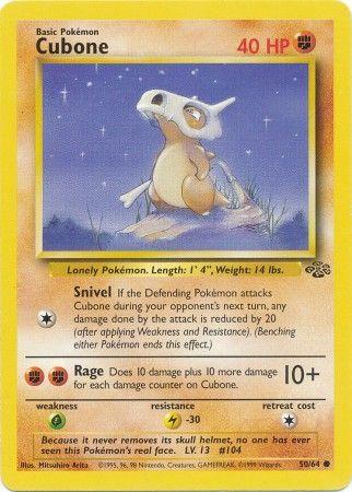 Cubone (50)/64 Common Unlimited