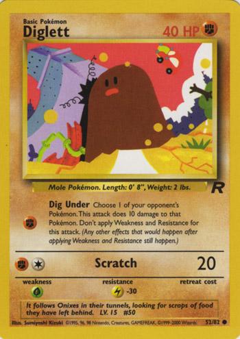 Diglett (52)/82 Common Unlimited