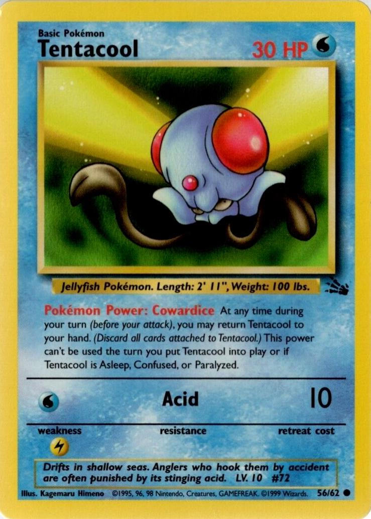 Tentacool (56)/62 Common Unlimited
