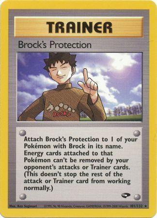 Brock's Protection (101)/132 Rare Unlimited