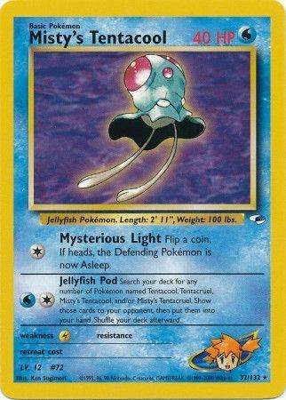 Misty's Tentacool (32) (32)/132 Rare Unlimited
