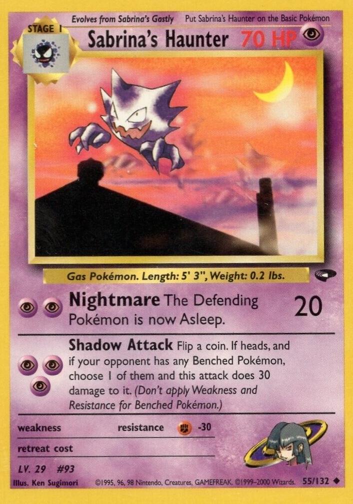 Sabrina's Haunter (55)/132 Uncommon Unlimited