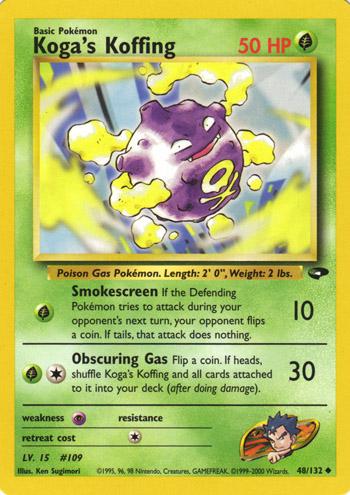 Koga's Koffing (48) (48)/132 Uncommon Unlimited