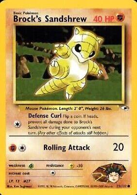Brock's Sandshrew (71) (71)/132 Common Unlimited