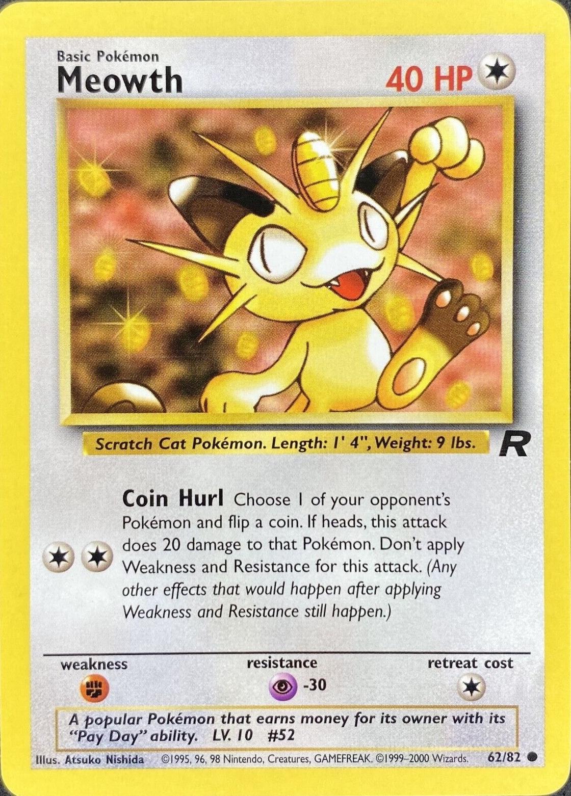 Meowth (62)/82 Common Unlimited