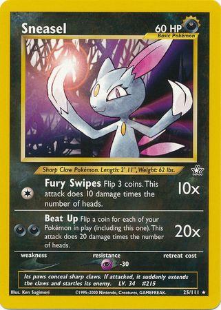 Sneasel (25)/111 Rare Unlimited