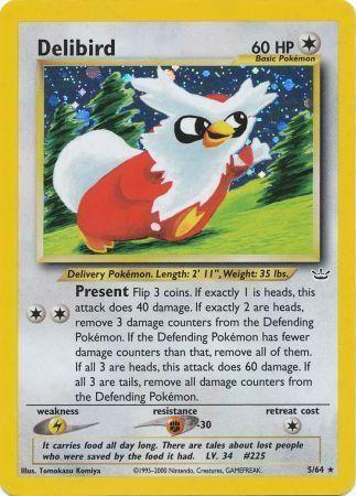 Delibird (5)/64 Holo Rare Unlimited Holofoil