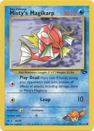 Misty's Magikarp (88)/132 Common Unlimited