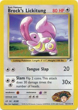 Brock's Lickitung (41)/132 Uncommon Unlimited