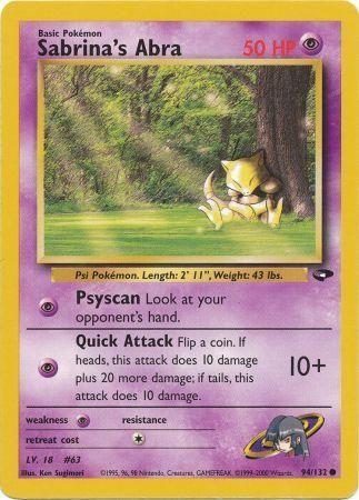 Sabrina's Abra (94) (94)/132 Common Unlimited
