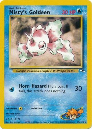 Misty's Goldeen (30) (30)/132 Rare Unlimited