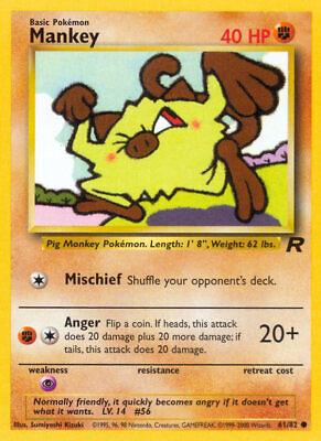 Mankey (61)/82 Common Unlimited