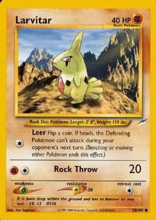 Larvitar (70)/105 Common Unlimited