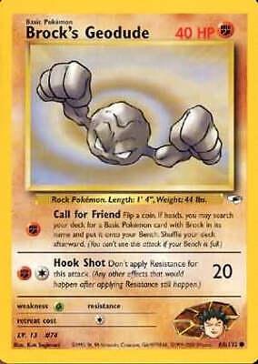 Brock's Geodude (66) (66)/132 Common Unlimited