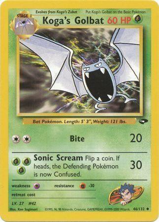 Koga's Golbat (46)/132 Uncommon Unlimited