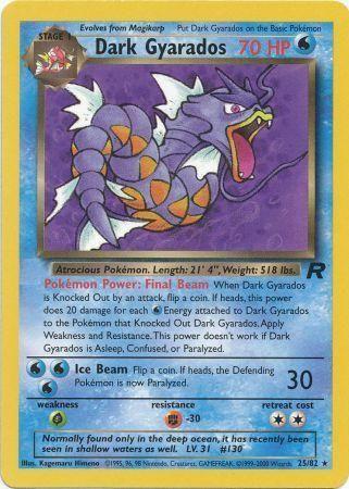 Dark Gyarados (25) (25)/82 Rare Unlimited