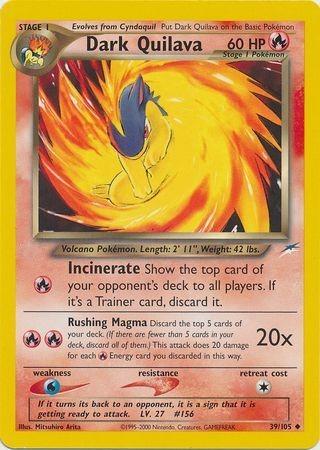 Dark Quilava (39)/105 Uncommon Unlimited