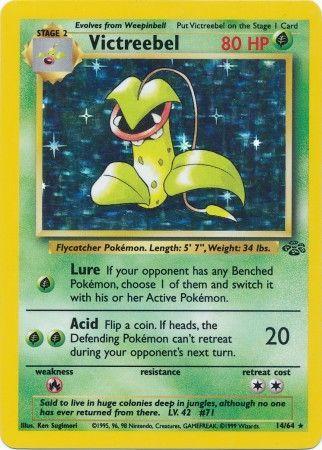 Victreebel (14) (14)/64 Holo Rare Unlimited Holofoil