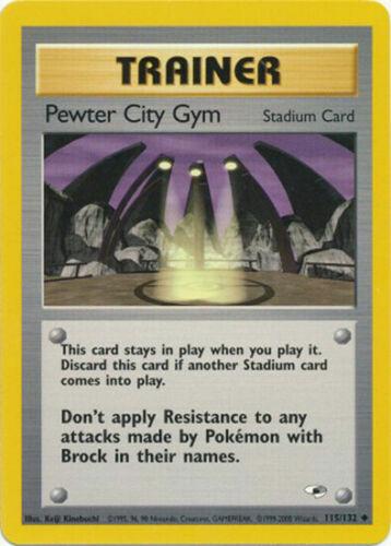 Pewter City Gym (115)/132 Uncommon Unlimited