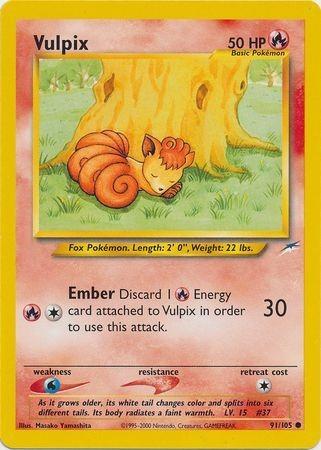 Vulpix (91)/105 Common Unlimited