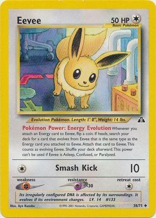 Eevee (38)/75 Uncommon Unlimited