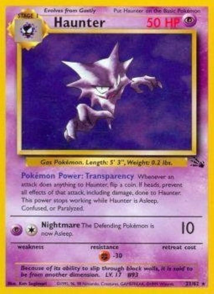 Haunter (21) (21)/62 Rare Unlimited
