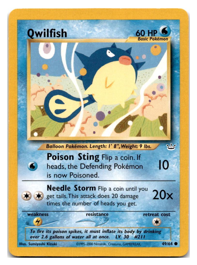 Qwilfish (49)/64 Common Unlimited
