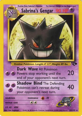 Sabrina's Gengar (29)/132 Rare Unlimited