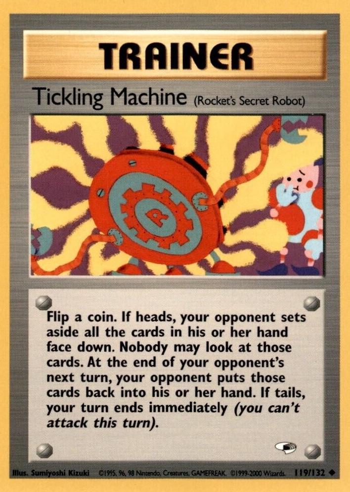 Tickling Machine (119)/132 Uncommon Unlimited