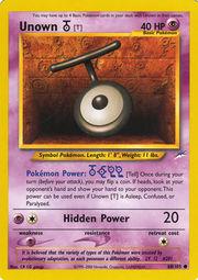Unown [T] (88)/105 Common Unlimited