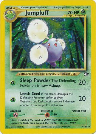 Jumpluff (7)/111 Holo Rare Unlimited Holofoil