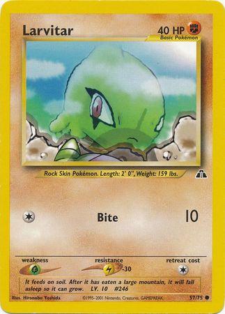 Larvitar (57)/75 Common Unlimited