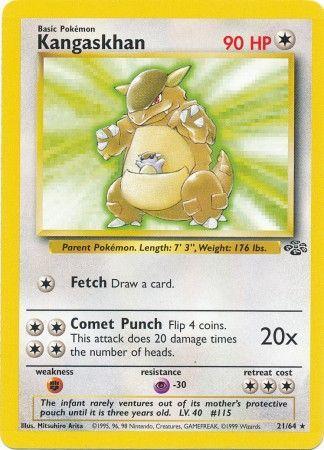 Kangaskhan (21) (21)/64 Rare Unlimited