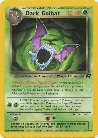 Dark Golbat (24) (24)/82 Rare Unlimited