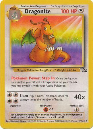 Dragonite (19) (19)/62 Rare Unlimited