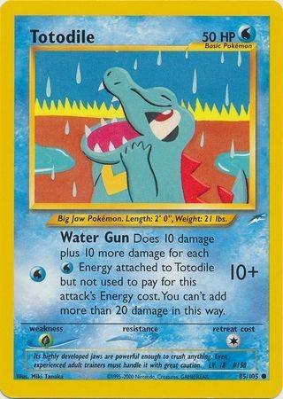Totodile (85)/105 Common Unlimited