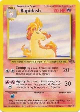 Rapidash (44)/64 Uncommon Unlimited