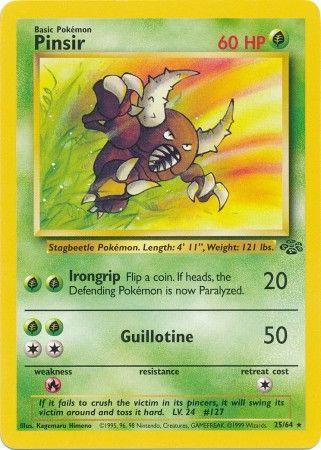 Pinsir (25) (25)/64 Rare Unlimited