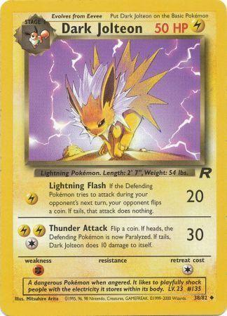 Dark Jolteon (38)/82 Uncommon Unlimited